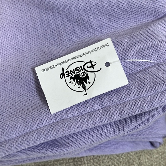 Disneyland purple iridescent jogger sweats with gray stripes size 3XL - Picture 6 of 10
